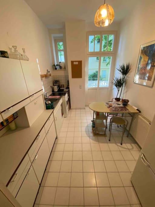 Schone Altbauwohnung Mit Grun In Ruhiger Lage Leipzig Eksteriør billede